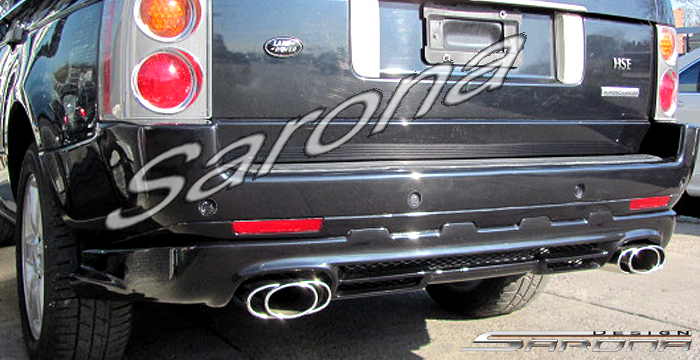 Custom Range Rover HSE  SUV/SAV/Crossover Rear Lip/Diffuser (2003 - 2012) - $890.00 (Part #RR-003-RA)